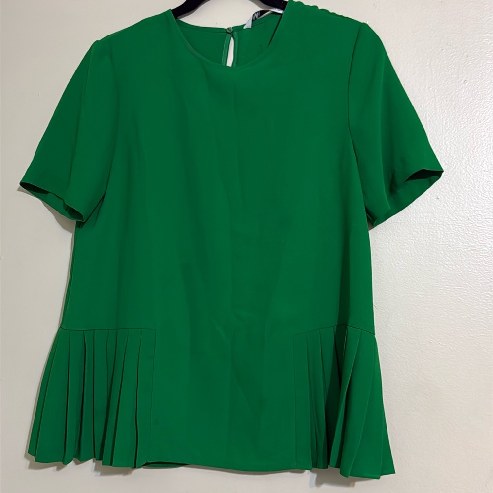 Zara peplum top